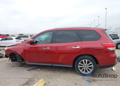 2016 Nissan Pathfinder Platinum/S/Sl/Sv z USA, uszkodzony, nr VIN 5N1AR2MM5GC628370